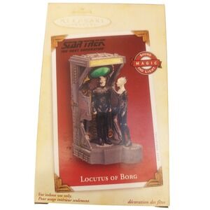 Hallmark Star Trek Locutus of Borg 2005 Keepsake Ornament Sound Light QXI6205